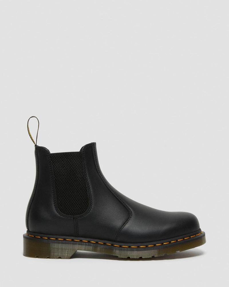 Dr Martens 2976 Nappa Leren Enkellaars Dames Zwart | NL 74JPQ